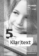 Klartext - Allgemeine Ausgabe 2015 für Gymnasien