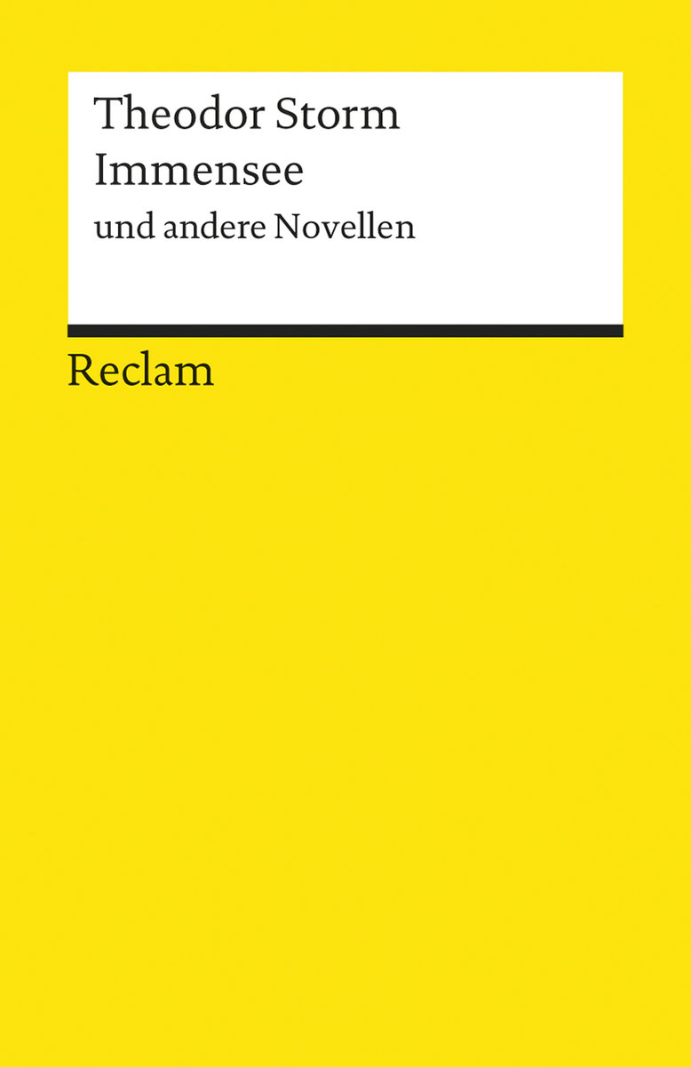 Immensee und andere Novellen