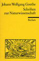 Schriften zur Naturwissenschaft