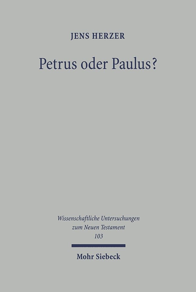 Petrus oder Paulus?