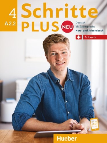 Schritte Plus Neu 4. A2.2. Schweiz. Kursbuch u. Arbeitsbuch