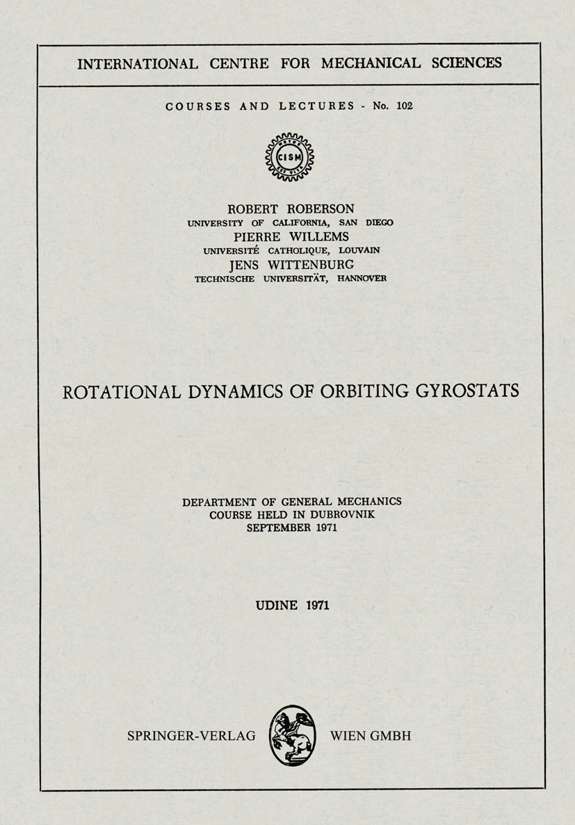 Rotational Dynamics of Orbiting Gyrostats