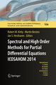 Spectral and High Order Methods for Partial Differential Equations ICOSAHOM 2014