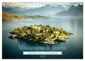 Miniaturwelt Inseln (Tischkalender 2025 DIN A5 quer), CALVENDO Monatskalender