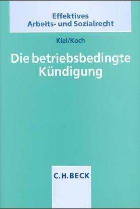 Die betriebsbedingte Kündigung