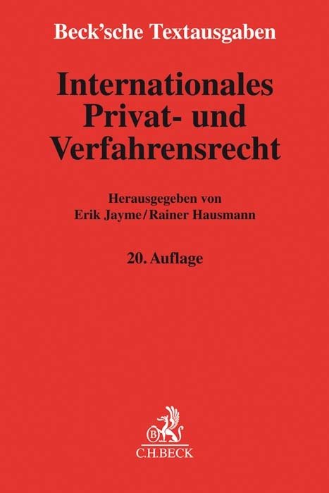 Internationales Privat- und Verfahrensrecht