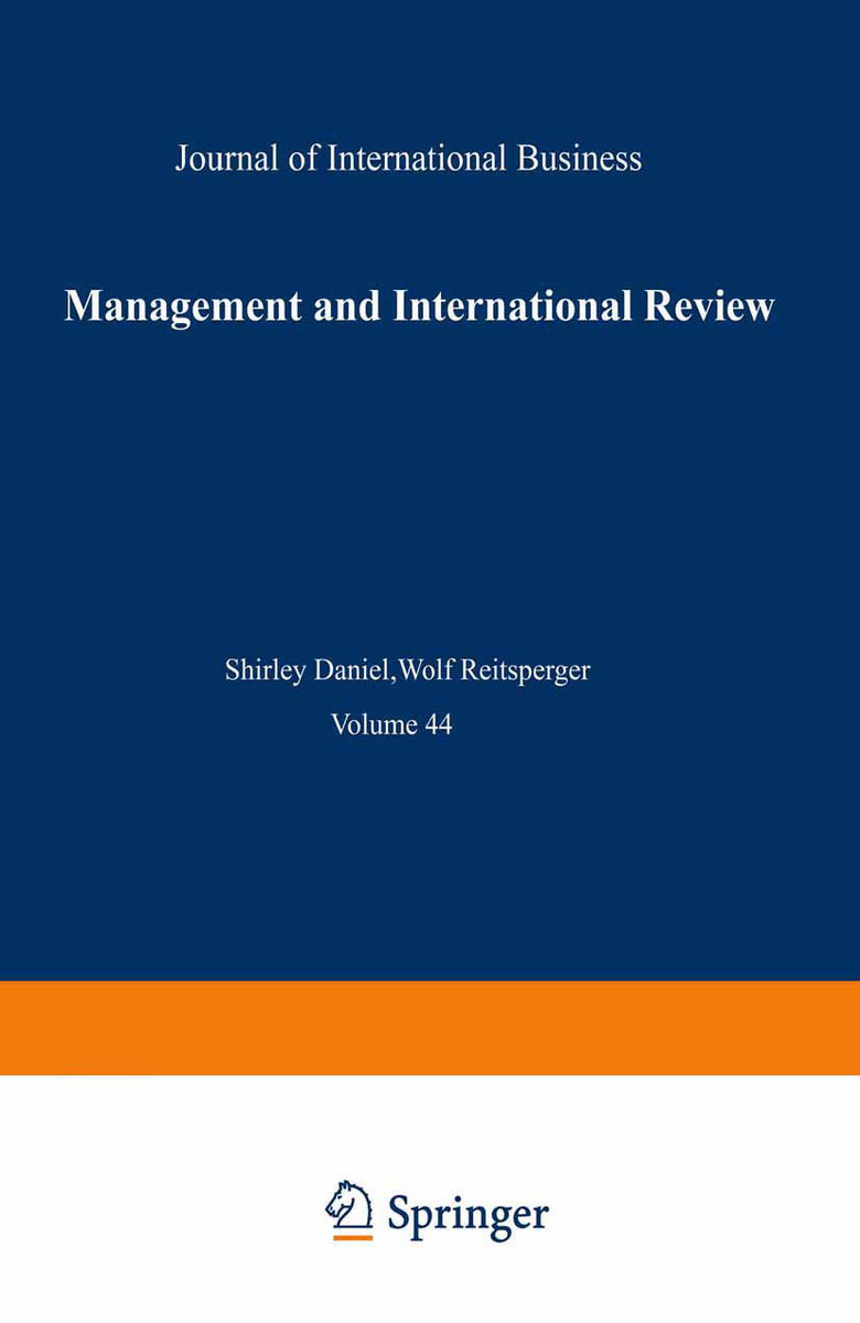 Management and International Review