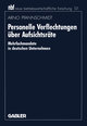 Personelle Verflechtungen über Aufsichtsräte