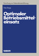 Optimaler Betriebsmitteleinsatz