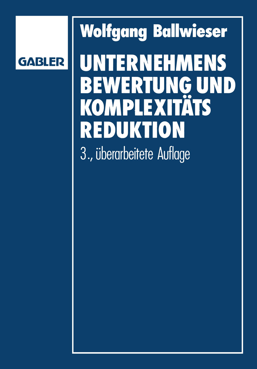 Unternehmensbewertung und Komplexitätsreduktion