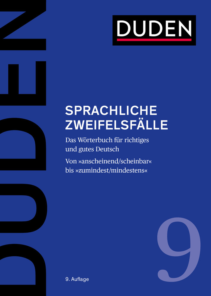 Duden - Sprachliche Zweifelsfälle