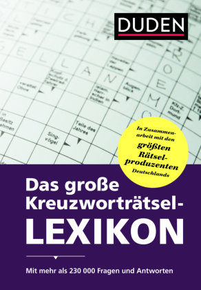 Das große Kreuzworträtsel-Lexikon