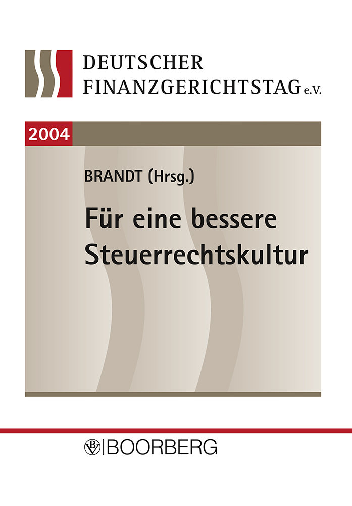 Deutscher Finanzgerichtstag 2004