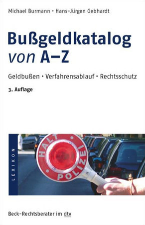 Bußgeldkatalog von A - Z