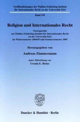 Religion und Internationales Recht.