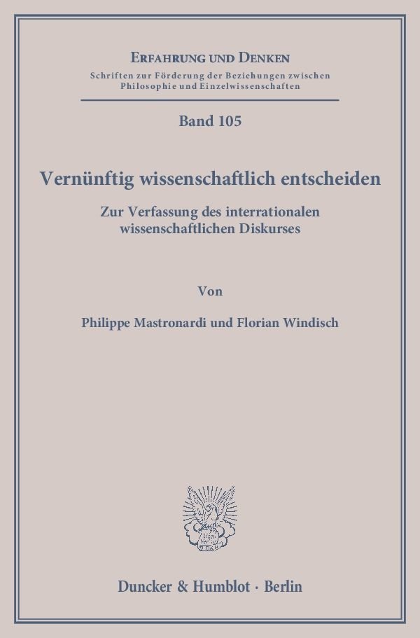 Vernünftig wissenschaftlich entscheiden