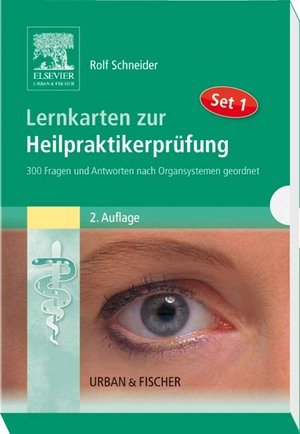 Lernkarten zur Heilpraktikerprüfung Set.1