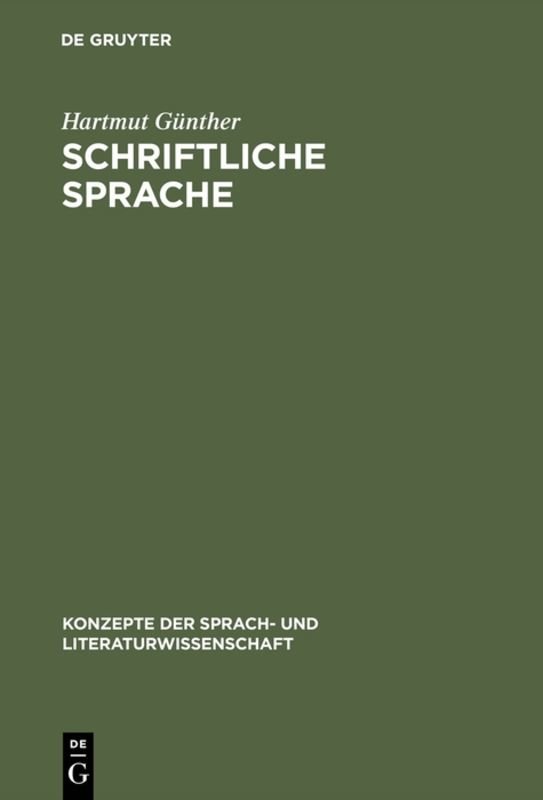 Schriftliche Sprache