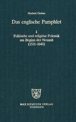 Politische und religiöse Polemik am Beginn der Neuzeit <1521-1640>