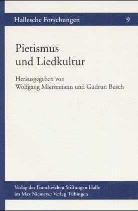 Pietismus und Liedkultur