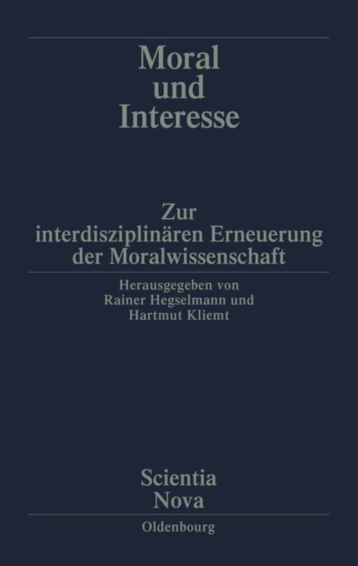 Moral und Interesse