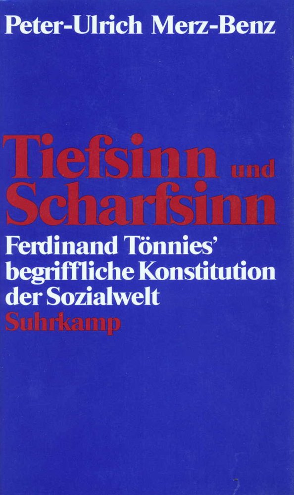 Tiefsinn und Scharfsinn