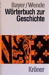 Wörterbuch zur Geschichte