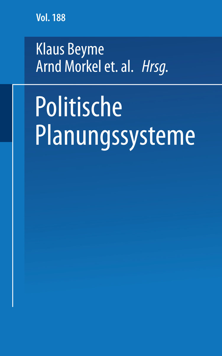 Politische Planungssysteme