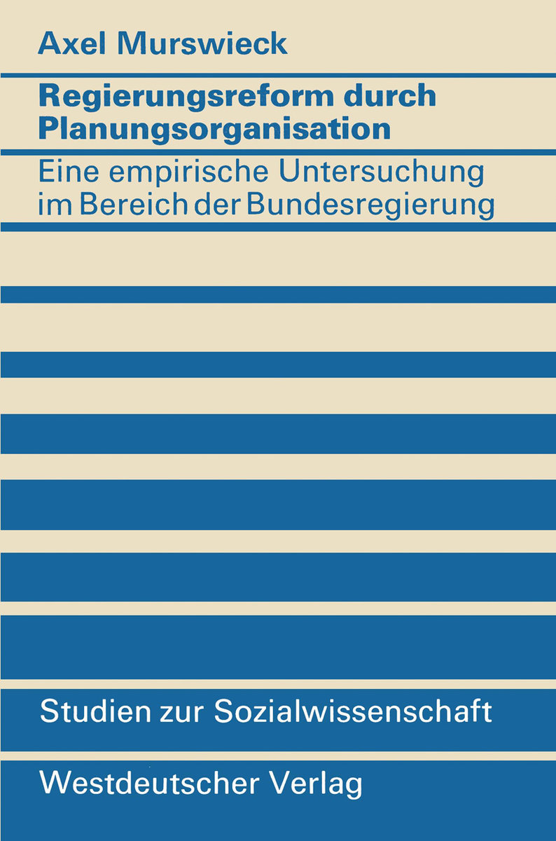 Regierungsreform durch Planungsorganisation