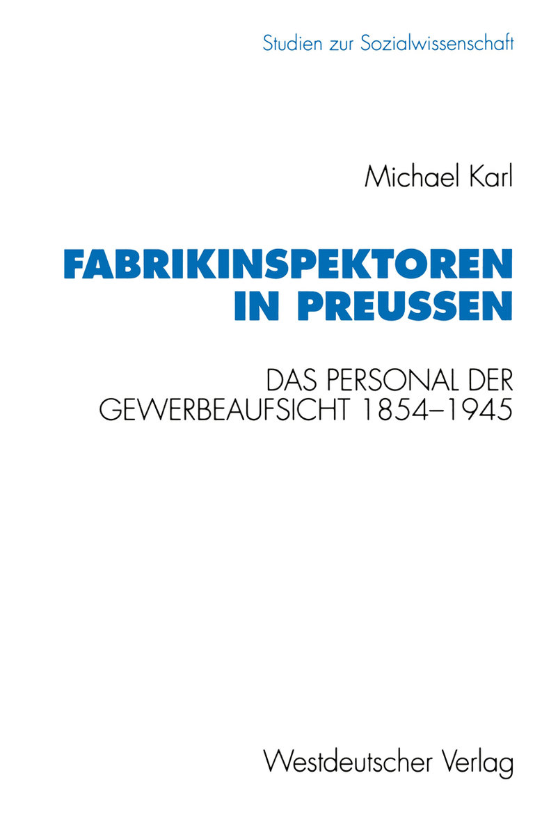 Fabrikinspektoren in Preußen