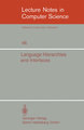Language Hierarchies and Interfaces