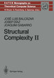 Structural Complexity II