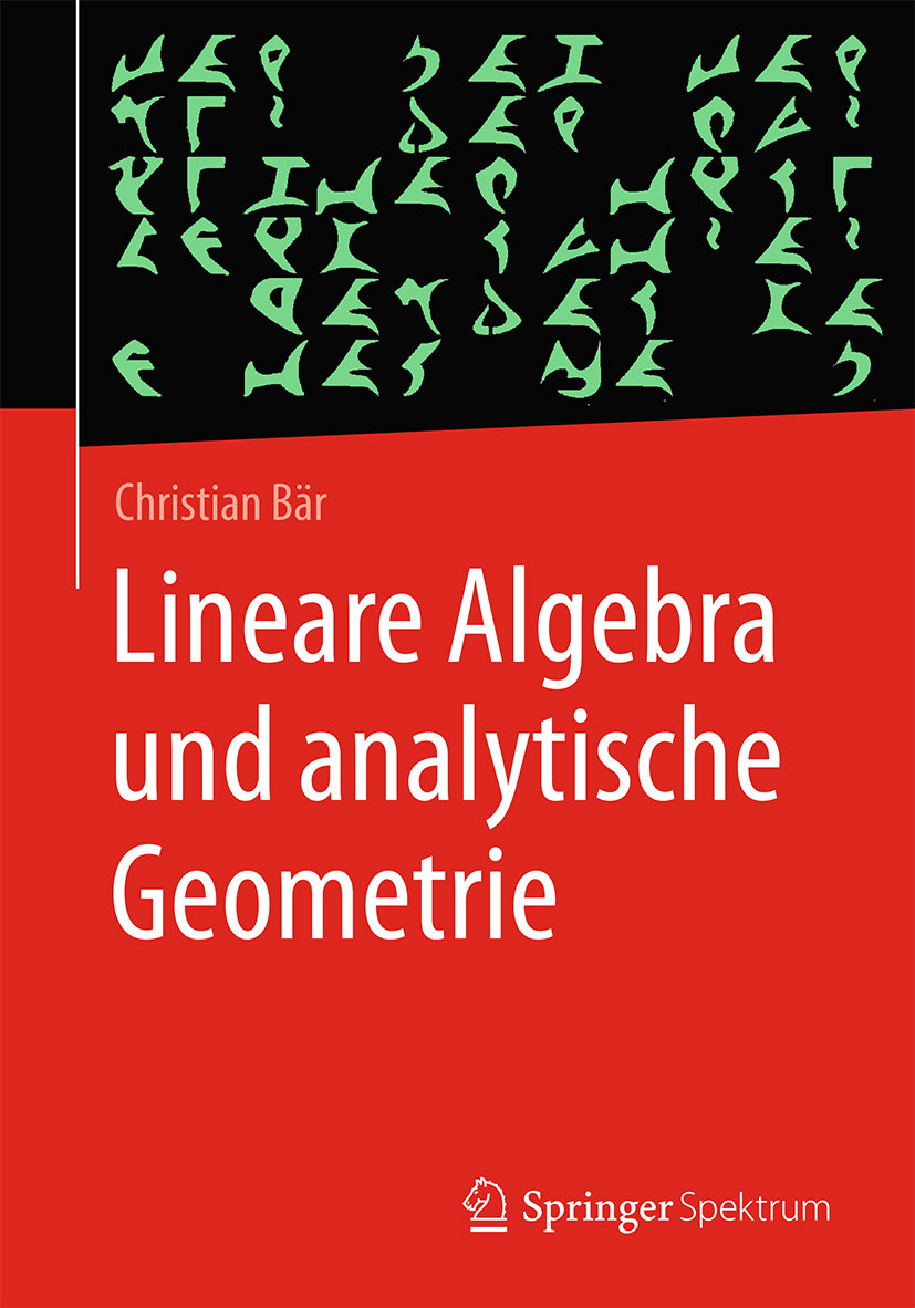 Lineare Algebra und Analytische Geometrie