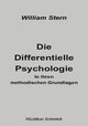 Die Differentielle Psychologie in ihren methodischen Grundlagen