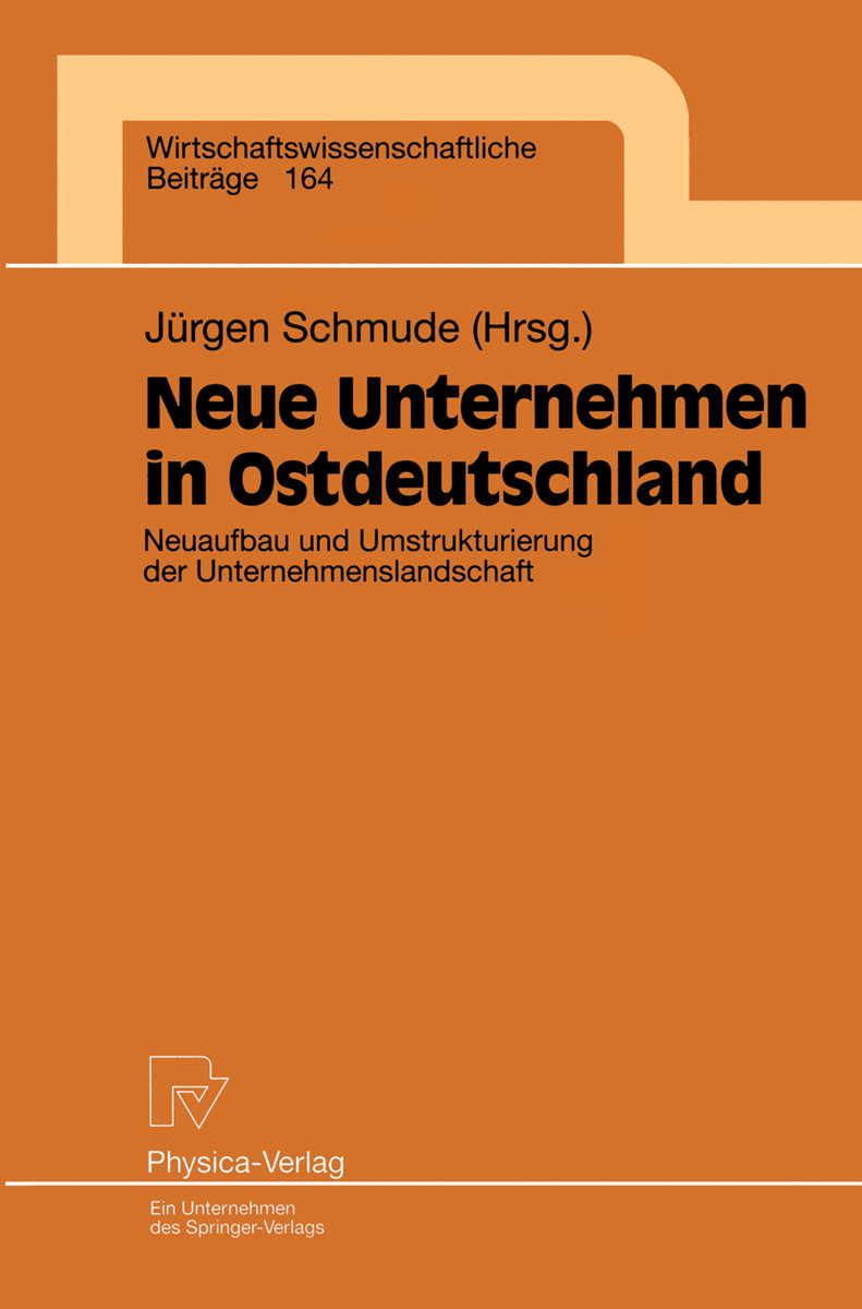 Neue Unternehmen in Ostdeutschland