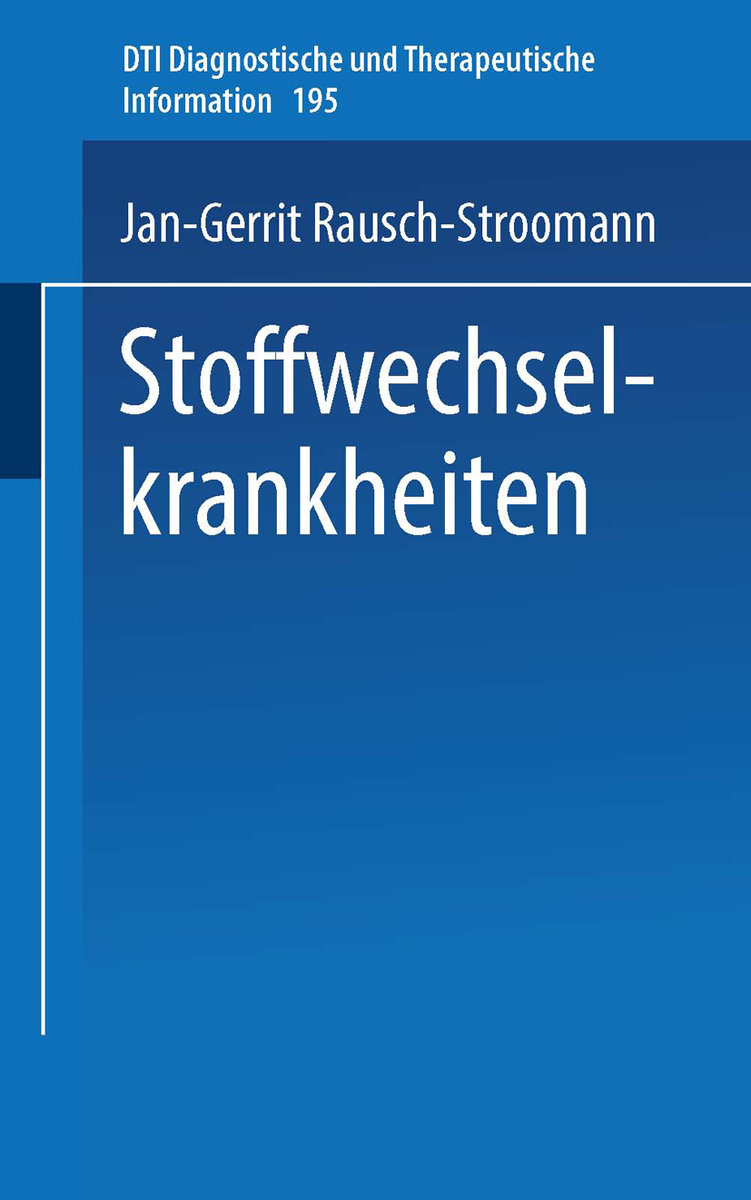 Stoffwechselkrankheiten