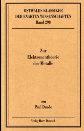 Zur Elektronentheorie der Metalle