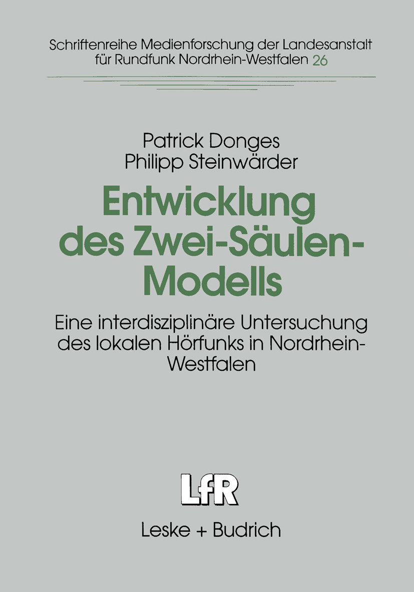 Entwicklung des Zwei-Säulen-Modells