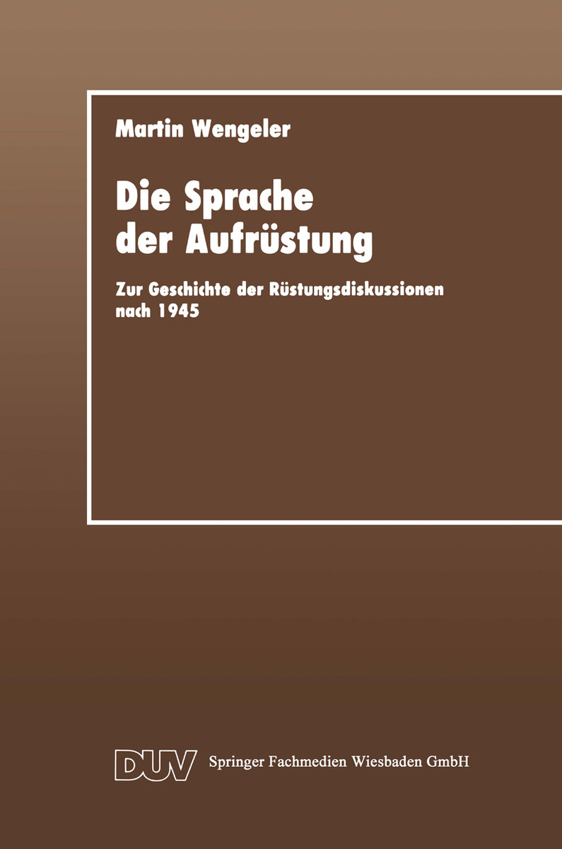 Die Sprache der Aufrüstung