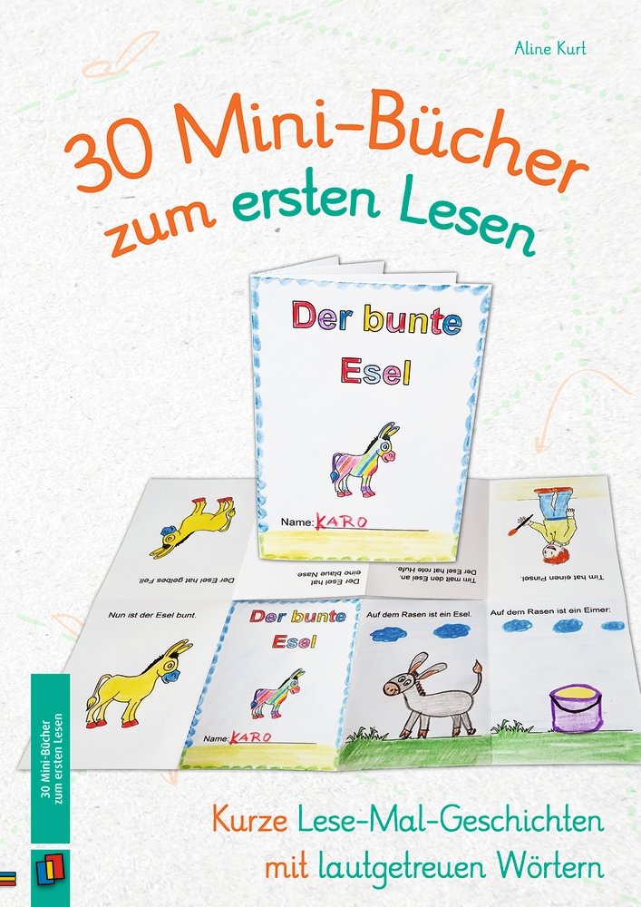 30 Mini-Bücher zum ersten Lesen