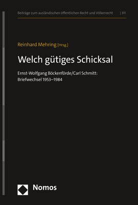 'Welch gütiges Schicksal'