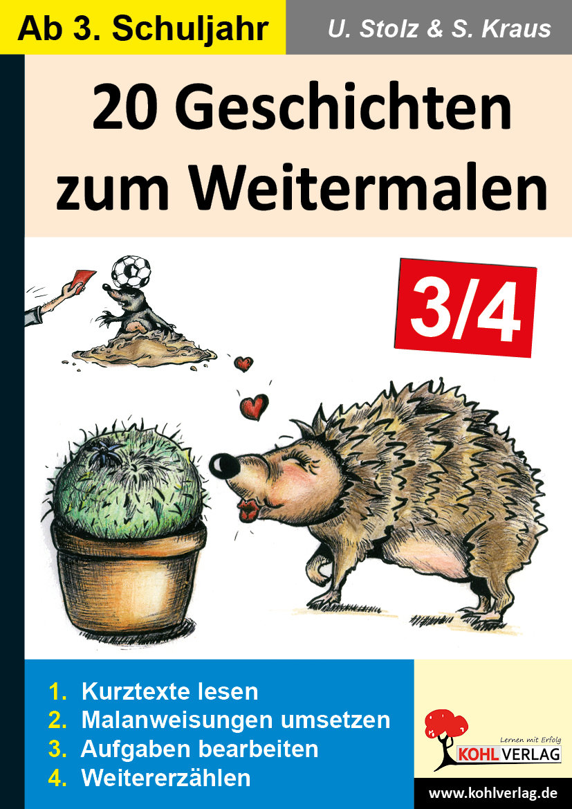 20 Geschichten zum Weitermalen - Band 2 (3./4. Schuljahr) Bd.2