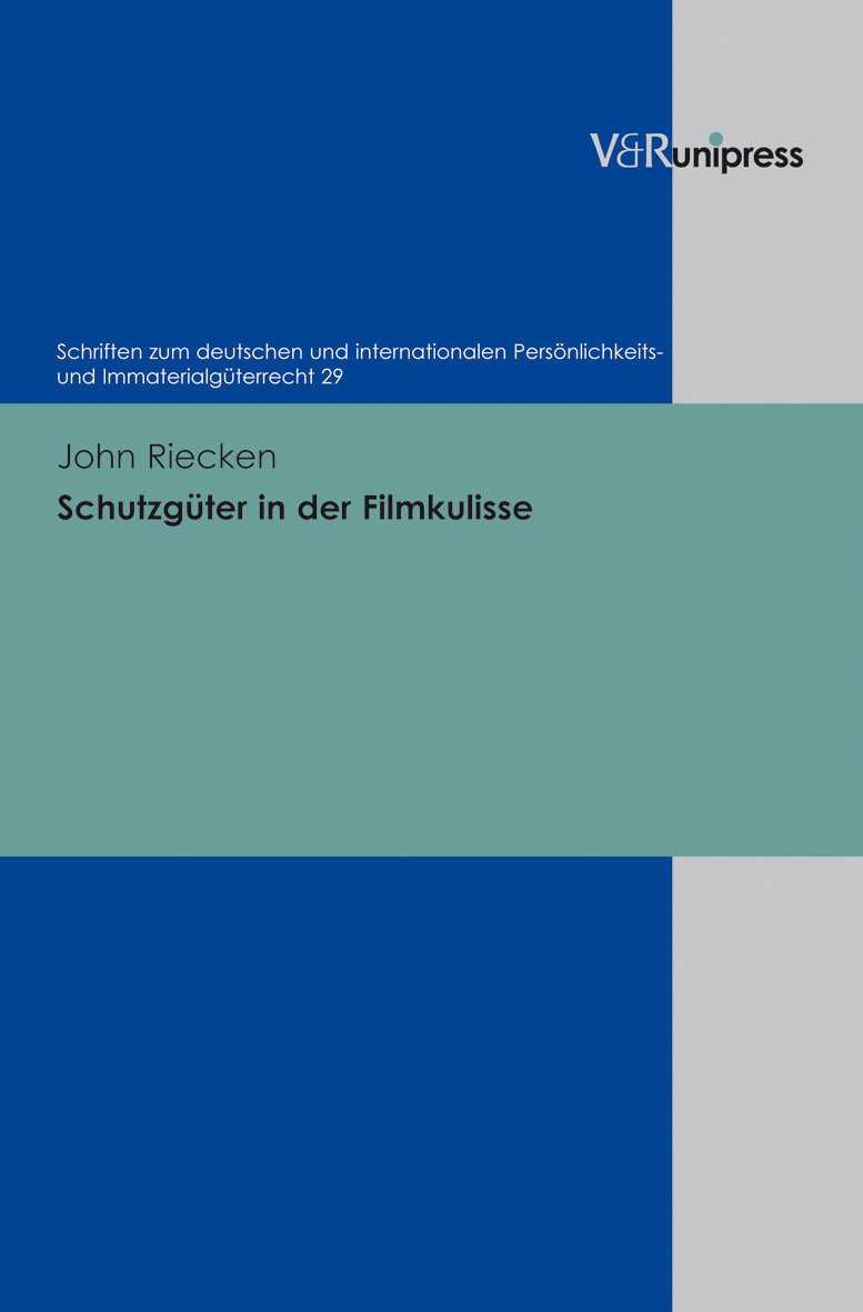 Schutzgüter in der Filmkulisse