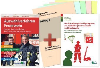 Auswahlverfahren und Einstellungstest Feuerwehr - alles in einem Paket