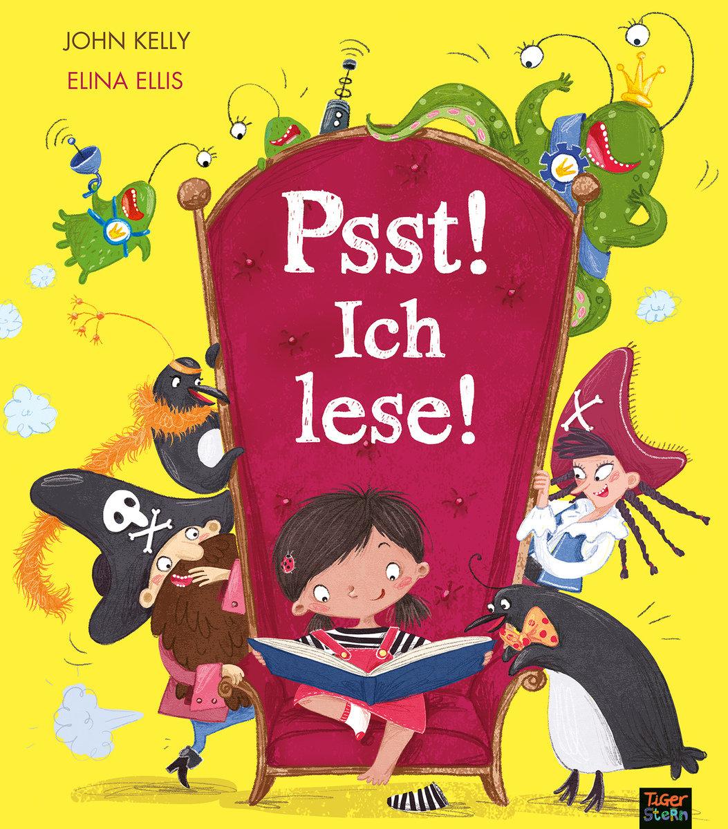 Psst! Ich lese!