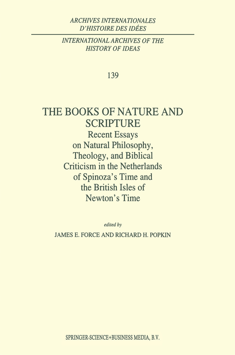 The Books of Nature and Scripture