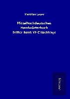 Mittelhochdeutsches Handwörterbuch